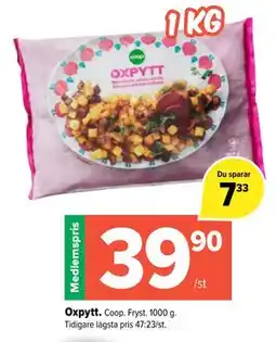 Coop Extra Oxpytt, Medlemspris erbjuda