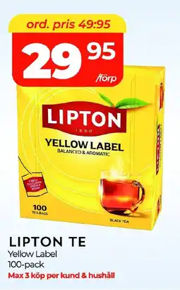 Matrix Butikerna Lipton te erbjuda