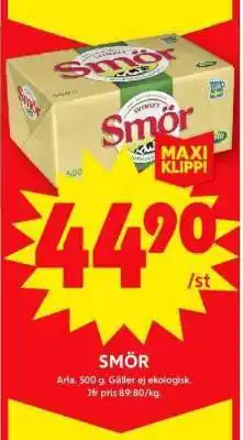 ICA Supermarket SMÖR erbjuda