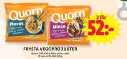 ICA Supermarket Quorn Frysta Vegoprodukter erbjuda
