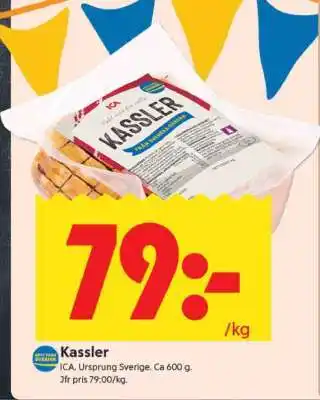 ICA Supermarket KASSLER erbjuda