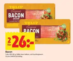 ICA Supermarket BACON erbjuda