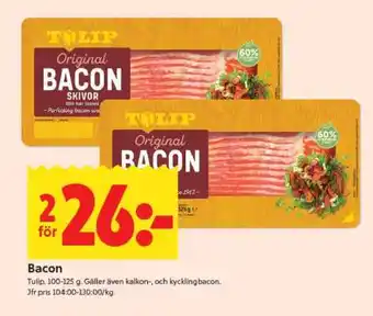 ICA Supermarket BACON erbjuda