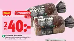 ICA Supermarket Grötbröd, Müsli Bröd erbjuda