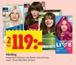 ICA Supermarket HÅRFÄRG erbjuda