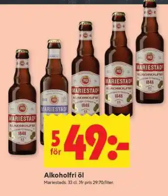 ICA Supermarket ALKOHOLFRI ÖL erbjuda