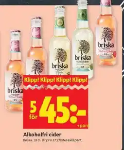 ICA Supermarket Alkoholfri cider erbjuda