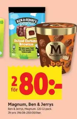 ICA Supermarket Magnum, Ben & Jerry's erbjuda