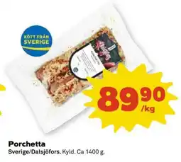 Coop PORCHETTA erbjuda