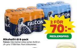 Coop ALKOHOLFRI ÖL 6-PACK erbjuda