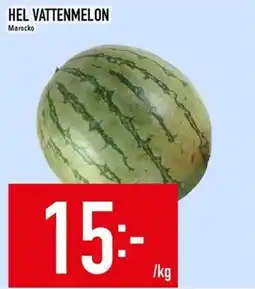 Matdax Hel vattenmelon erbjuda