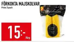 Matdax Pride Förkokta majskolvar erbjuda