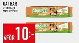 Matdax GOODIES Oat bar erbjuda