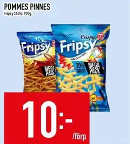 Matdax FRIPSY STICKS Pommes pinnes erbjuda