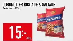 Matdax EXOTIC SNACKS Jordnötter rostade & saltade erbjuda