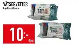 Matdax PAPILLON Våtservetter erbjuda