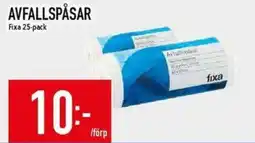 Matdax FIXA Avfallspåsar erbjuda