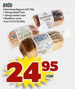 Matdax Bröd erbjuda