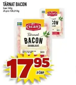 Matdax SCAN Tärnat bacon erbjuda