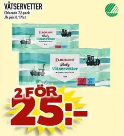 Matdax ELDORADO Våtservetter erbjuda