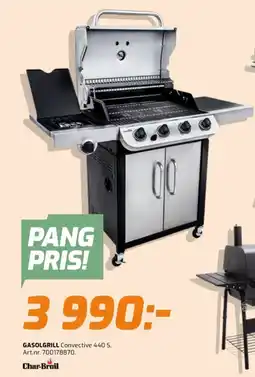 Bolist Char-Broil Gasolgrill Convective 440 S erbjuda