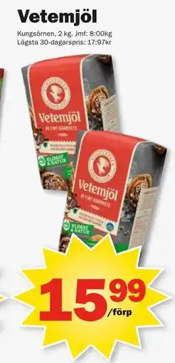 Pekås Vetemjöl erbjuda