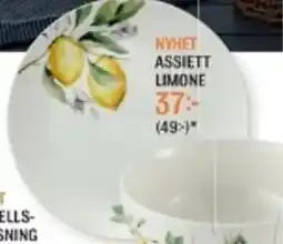 Mio Assiett limone erbjuda