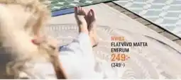 Mio Flatvävd matta enerum erbjuda