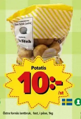 Östenssons Östra fornås lantbruk Potatis 1kg erbjuda