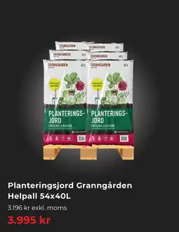 Granngården Planteringsjord Granngården Helpall erbjuda