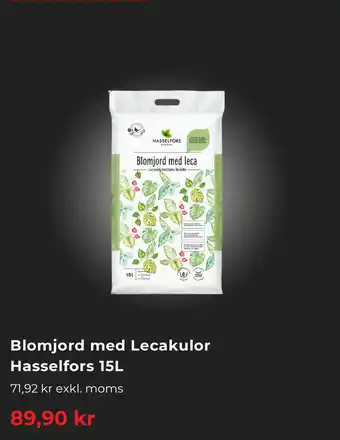 Blomjord med Lecakulor Hasselfors
