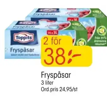 EKO Fryspåsar 3 Liter 2 erbjuda