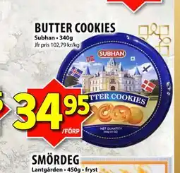 Matvärlden Tensta BUTTER COOKIES erbjuda