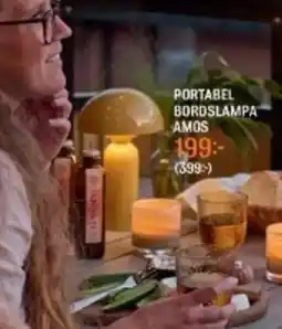 Mio Portabel bordslampa amos erbjuda