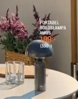Mio Portabel bordslampa amos erbjuda