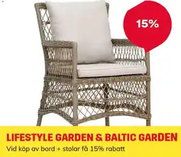 Byggmax Lifestyle garden & baltic garden erbjuda
