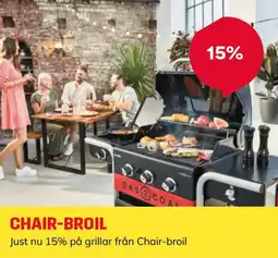Byggmax Chair-broil erbjuda
