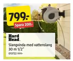 Jula Slangvinda med vattenslang 30 m 1/2" erbjuda