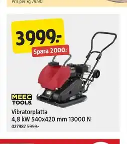 Jula Vibratorplatta erbjuda