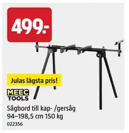Jula Sågbord till kap- /gersåg 94–198,5 cm 150 kg erbjuda