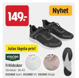 Jula Fritidsskor erbjuda