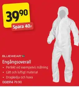 Jula Engångsoverall erbjuda