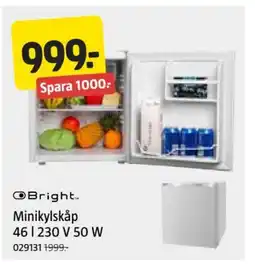 Jula Minikylskåp 46 l 230 V 50 W erbjuda