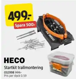 Jula Startkit trallmontering erbjuda