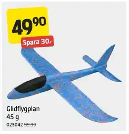 Jula Glidflygplan erbjuda