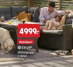 Jula Möbelgrupp 2 delar erbjuda