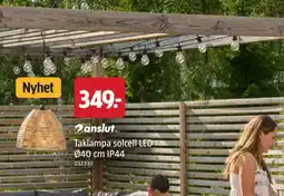 Jula Taklampa solcell led erbjuda