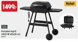 Jula Portabel elgrill 2400 W erbjuda