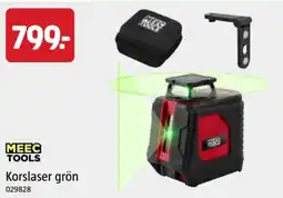 Jula Korslaser grön erbjuda