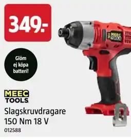 Jula Slagskruvdragare 150 Nm 18 V erbjuda